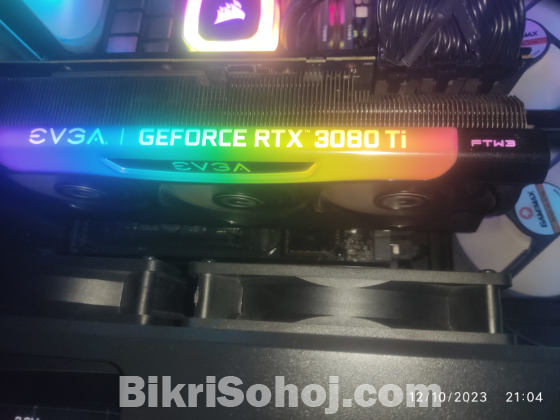 AMD Ryzen 9 7950X + EVGA RTX 3080Ti FTW3 ULTRA GAMING
